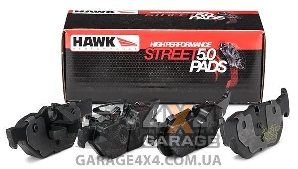Передні гальмівні колодки HAWK HPS 5.0 для Audi 2008-2017 (A/Q/S серії) HB641B.696 фото
