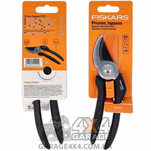Площинний секатор для саду Fiskars Solid P121 (1057160) 1057160 фото