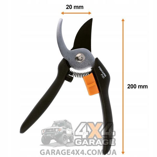 Площинний секатор для саду Fiskars Solid P121 (1057160) 1057160 фото
