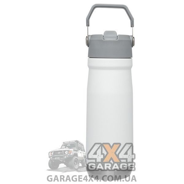 Термобутылка Stanley Go flip straw (0.65л), белая 1870752090 фото
