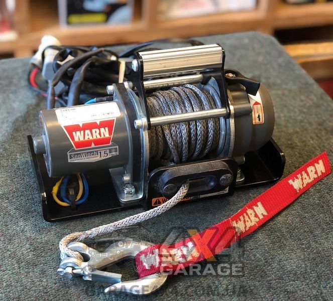 Компактна лебідка WARN SnoWinch 1,5 (680 кг / 12 Вольт) 70170 фото