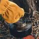 Міцні шкіряні рукавички з волов'ячої шкіри Fire-Maple для важких робіт, розпалення багаття і BBQ FM Gingko SUMMER фото 9