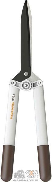 Облегченные садовые ножницы для живой изгороди Fiskars White HS53 (1026931) 1026931 фото