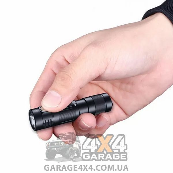 Фонарь наключный Fenix E09R (Luminus SST-40 L4, 600 люмен, 5 режимов, USB Type-C), черный 1870752093 фото