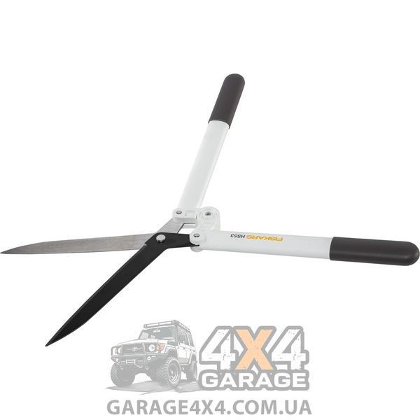 Облегченные садовые ножницы для живой изгороди Fiskars White HS53 (1026931) 1026931 фото