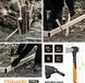 Будівельна сокира-молот Fiskars Pro IsoCore S (1062936) 1062936 фото 9