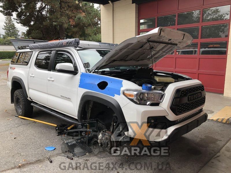 Шноркель для Toyota Tacoma 2016 &mdash; 2021 з ударостійкого пластику (ARMAX) STT172A фото