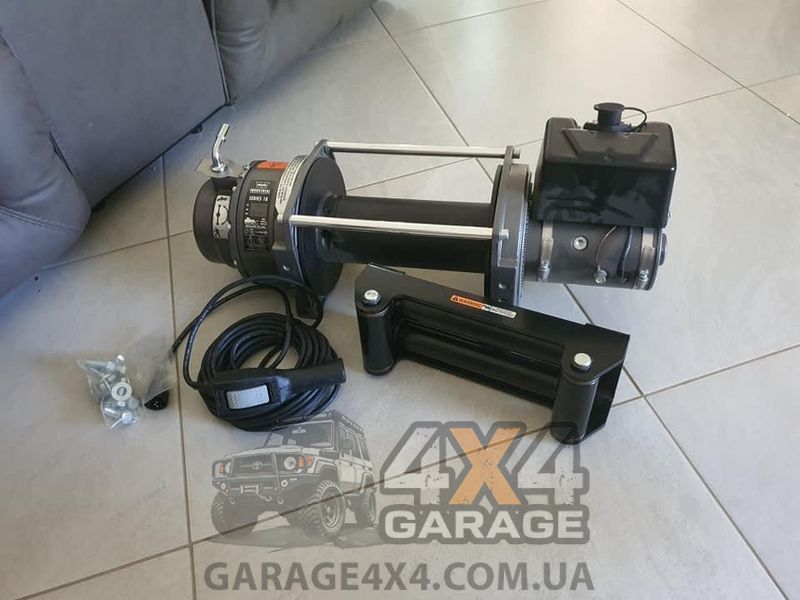 Лебедка для тягача WARN Industrial Series 18 DC без троса (8165 кг / 24 Вольт) 72005 фото