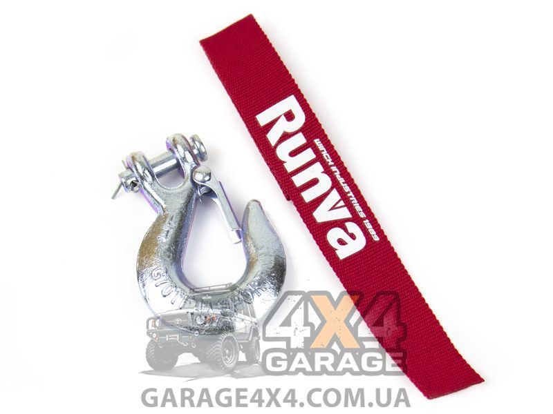 Лебідка для квадроцикла Runva EWX 3000 (Сталевий трос, пульт на кермо) EWX3000A фото