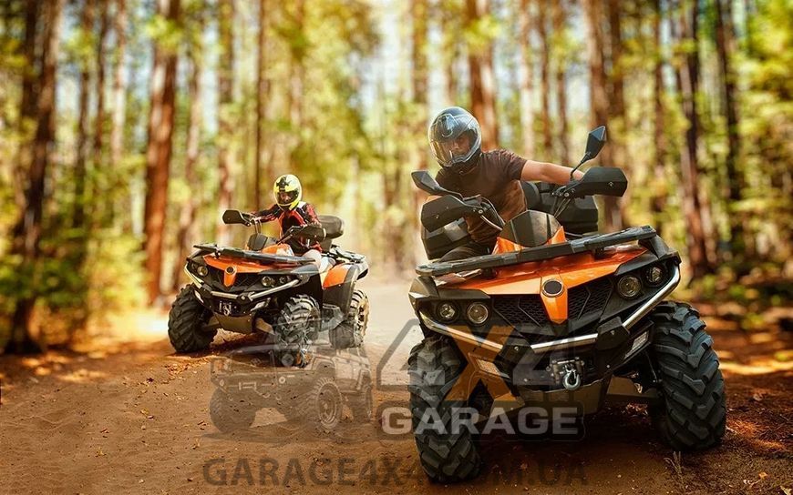 Лебідка для квадроцикла X-BULL 4000 (Сталевий трос) HRW4000A фото