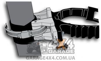 Комплект универсальных креплений на трубу для кронштейна Quick Fist Roll Bar Tool Mounts 90050 90050 фото