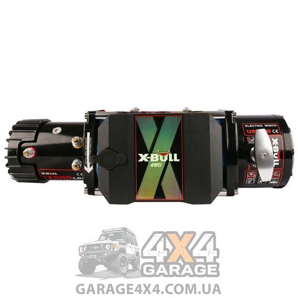 Автомобильная лебедка X-BULL 12000 (Cинтетический трос) HRW12000B фото