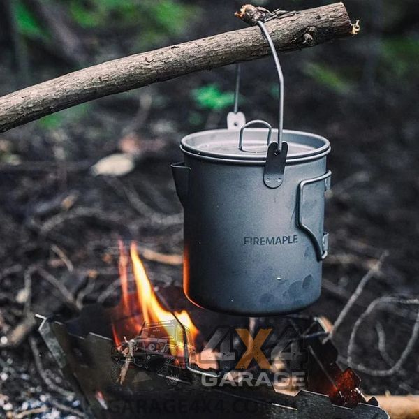 Компактный туристический казанок из титана Fire-Maple Alti (900 мл) Alti 0.9L Titanium Cup фото