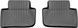 Задні гумові килимки WeatherTech в салон Porsche Macan 2014+ (чорні) 442303 фото 1