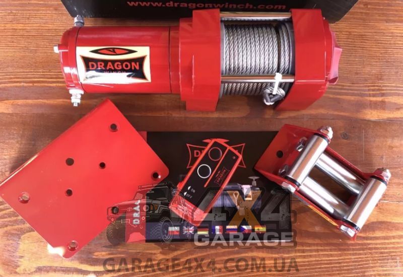 Электрическая лебедка Dragon Winch Maverick 3500ST (12 Вольт / 1588 кг) DWM3500ST фото