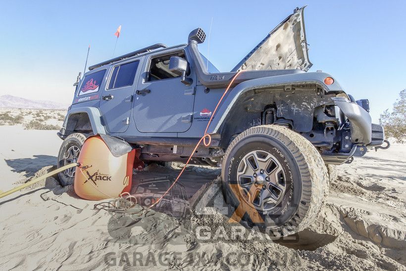 Пневматический автомобильный домкрат Bushranger X-Jack 4т 72x10 фото