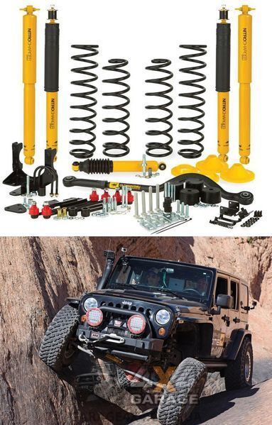Лифт-комплект Old Man Emu 4" Jeep Wrangler JK 2007 - 2017 OMEJK4 фото