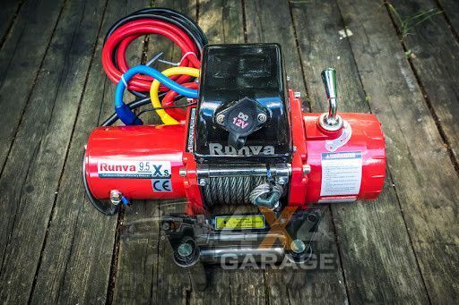 Автомобільна лебідка Runva EWX 9.5 SG2 (Сталевий трос / 4309 кг) EWX9500SG2 фото