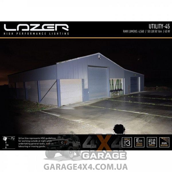 Світлодіодна балка робочого світла Lazerlamps Utility 45 Gen2 00U45-G2 фото