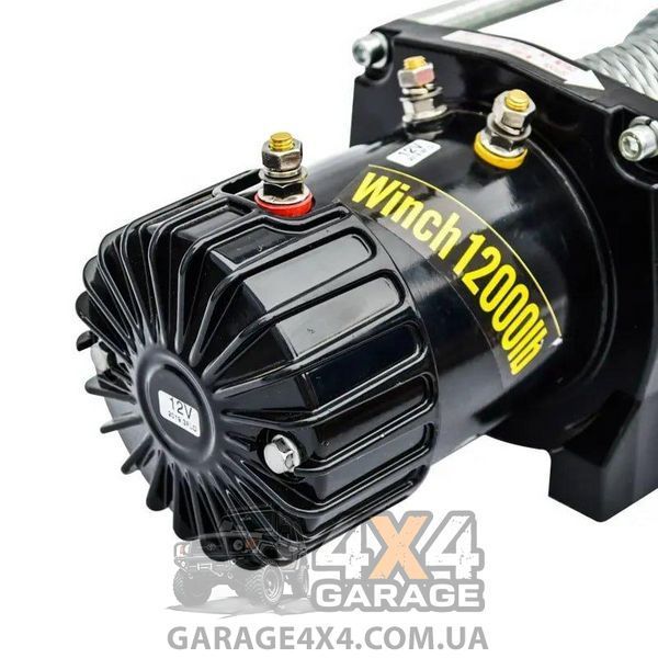 Лебедка для внедорожника 12 Вольт Electric Winch 12000lbs (5443 кг) EW12000 фото