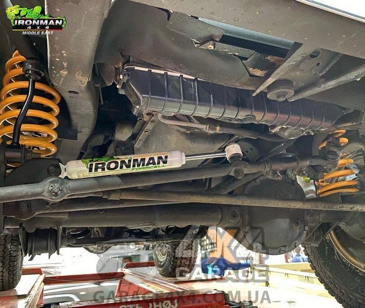 Усиленный демпфер рулевого управления IronMan для Jeep Wrangler&nbsp;TJ (1996 - 2006) 3540 фото