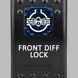 Тумблер с подсветкой для передней блокировки Front Diff Lock OF060 фото 2