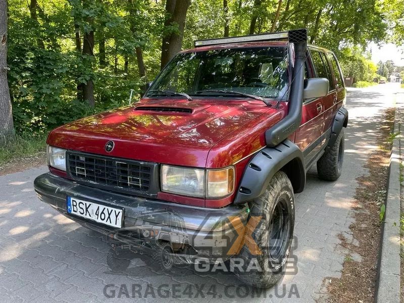 Шноркель для Opel Monterey (зносостійкий ABS-пластик / з лекалом) SITPA фото
