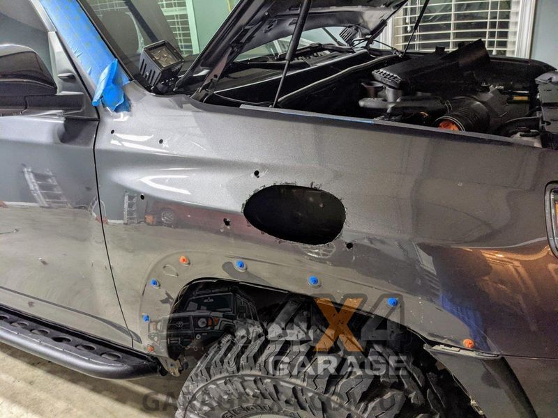 Шноркель для Toyota 4Runner 2010+ з ударостійкого ABS пластику STR450A фото