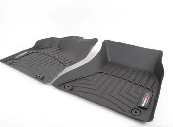 Передні захисні килимки WeatherTech в салон Porsche Macan 2014+ (Чорні) 442301 фото