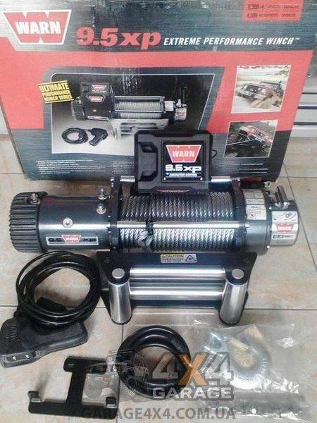 Електрична лебідка для позадорожника WARN 9,5XP (12 Вольт / 4310 кг) 86500 фото