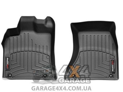 Передні захисні килимки WeatherTech в салон Porsche Macan 2014+ (Чорні) 442301 фото