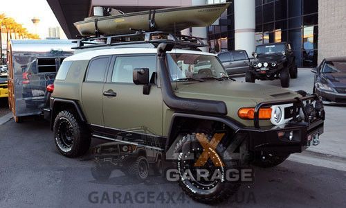 Шноркель Safari для Toyota FJ Cruiser 2010+ (SS420HF) SS420HF фото