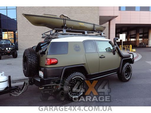 Шноркель Safari для Toyota FJ Cruiser 2010+ (SS420HF) SS420HF фото