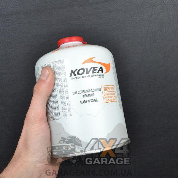 Великий газовий балон Kovea з нарізним з'єднанням (450 г) KGF-0450 фото