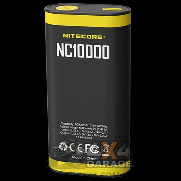 Внешнее зарядное устройство Power Bank + фонарик Nitecore NC10000 (10000mAh) 6-1476 фото
