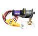 Лебедка для квадроцикла Electric Winch 2000lbs (12 Вольт / 907кг / стальной трос) EW2000 фото 3
