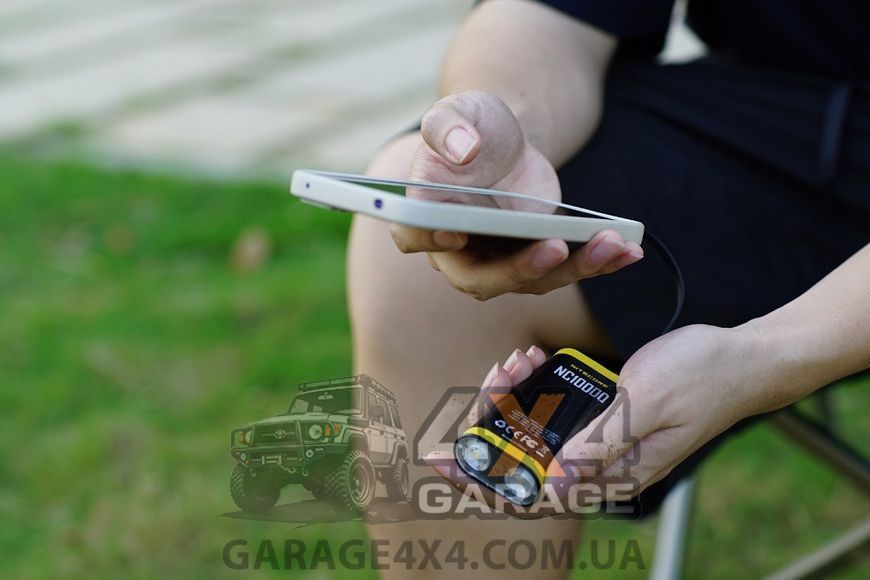 Внешнее зарядное устройство Power Bank + фонарик Nitecore NC10000 (10000mAh) 6-1476 фото