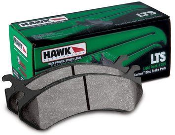 Передние тормозные колодки HAWK LTS для Toyota Land Cruiser 100 / Lexus LX470 (комплект / ферро-карбон) HB313Y.685 фото