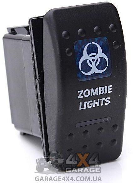 Автомобильный тумблер Zombie Lights (с подсветкой) OF050 фото