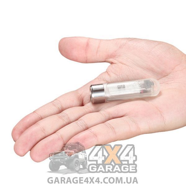 Ліхтар наключний Nitecore TIKI GITD (Osram P8 + UV, 300 люменів, 7 режимів, USB), люмінесцентний 1870750526 фото