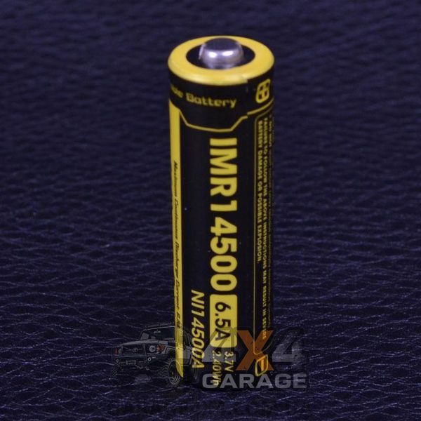 Аккумулятор литиевый Li-Ion IMR 14500 Nitecore 3.7V (650mAh) 1870744218 фото