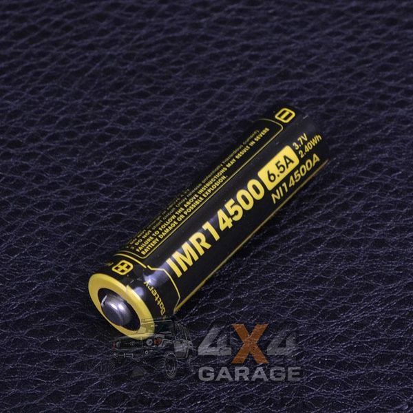 Аккумулятор литиевый Li-Ion IMR 14500 Nitecore 3.7V (650mAh) 1870744218 фото