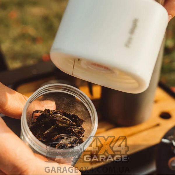 Герметичний контейнер для зберігання кави та чаю Fire-Maple (білий) FM white container фото
