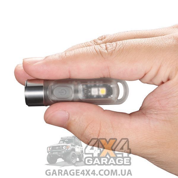 Ліхтар наключний Nitecore TIKI GITD (Osram P8 + UV, 300 люменів, 7 режимів, USB), люмінесцентний 1870750526 фото