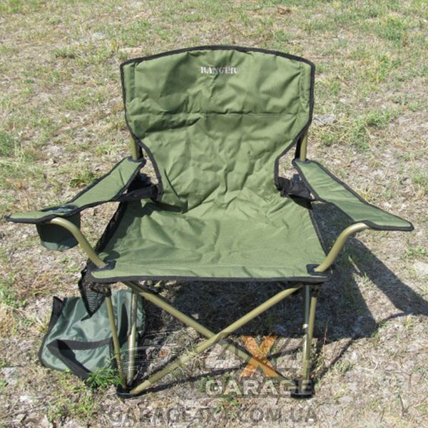 Кресло складное туристическое Ranger FS 99806 Rshore Green (945х590х930мм), олива 1870745533 фото