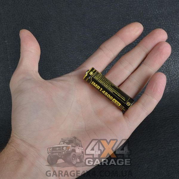 Аккумулятор литиевый Li-Ion IMR 14500 Nitecore 3.7V (650mAh) 1870744218 фото