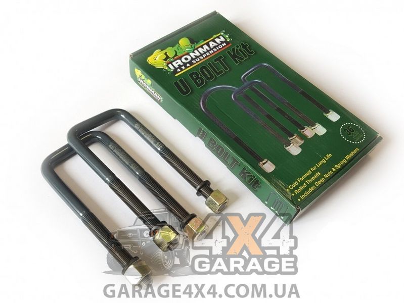 Комплект стремянок (U-болтов) IronMan для Mitsubishi L200 2006-2015 1102UBK фото