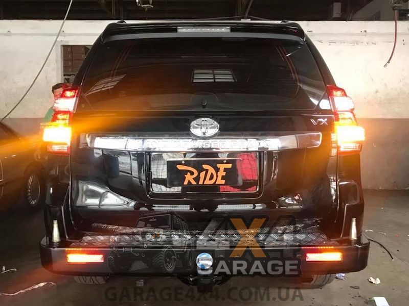 Задний силовой бампер Kaymar для Toyota Land Cruiser Prado 150 K3720U-S фото