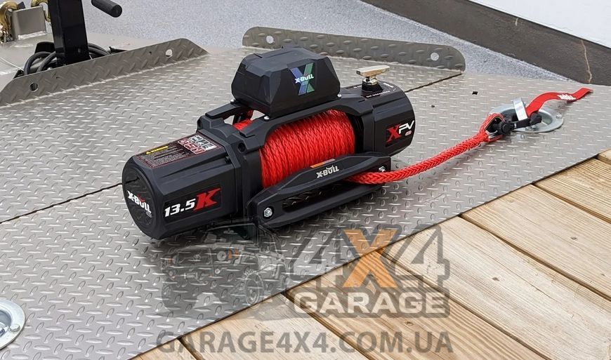 Автомобільна лебідка X-BULL 13500SB (Cинтетичний трос) HRW13000SB фото