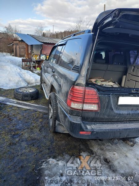 Колісні (ступичні) проставки Hofmann 30 мм для Toyota Land Cruiser 100 (Сталь) 005 J10 фото